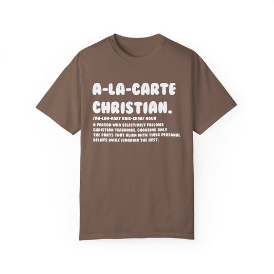 A La Carte Christian Tee - Espresso