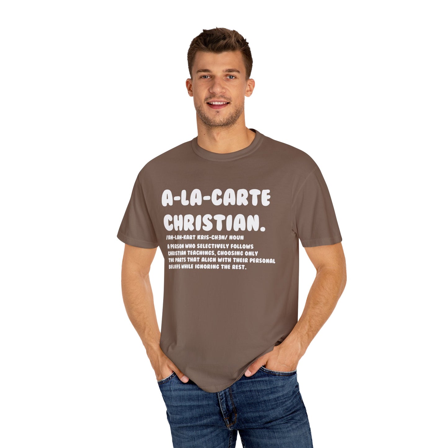 A La Carte Christian Tee - Espresso