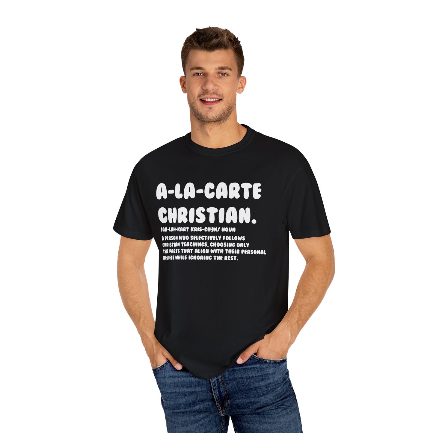 A La Carte Christian Tee - Black